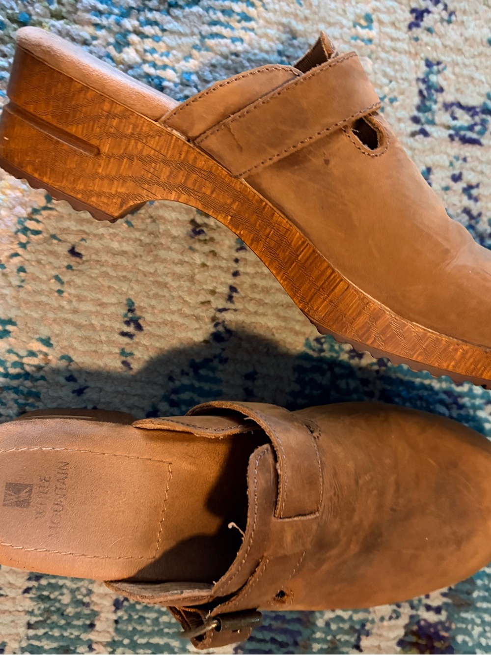 Women's Brown Clog Mule - Casual Slip-On